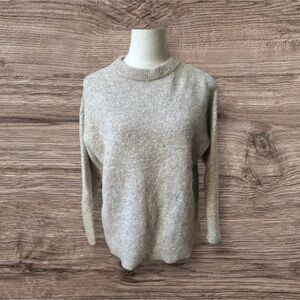 & Other Stories Crewneck Sweater Camel color XS